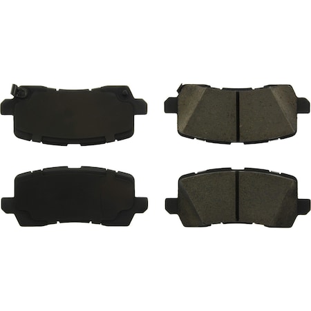 Centric Parts CERAMIC BRAKE PADS WITH SHIMS/HARDWARE 105.1954